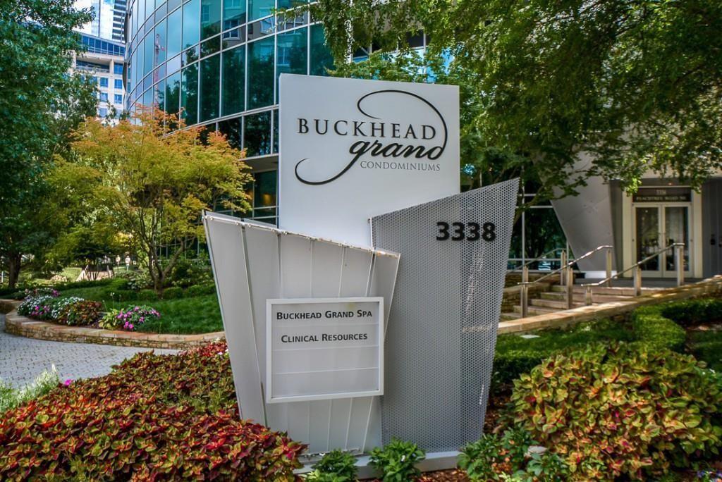 3338 Peachtree Road Northeast, Unit 3302 Atlanta, GA 30326 - Photo 20 of 42 a view of a sign in front of building