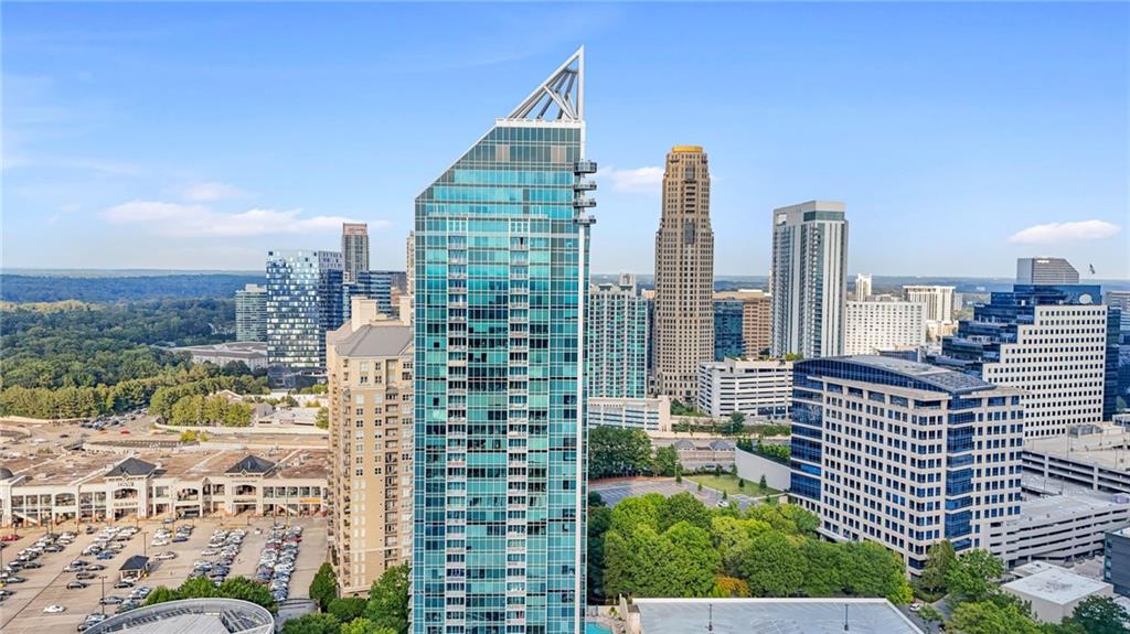 3338 Peachtree Road Northeast, Unit 3302 Atlanta, GA 30326 - Photo 36 of 42 a view of city with tall buildings