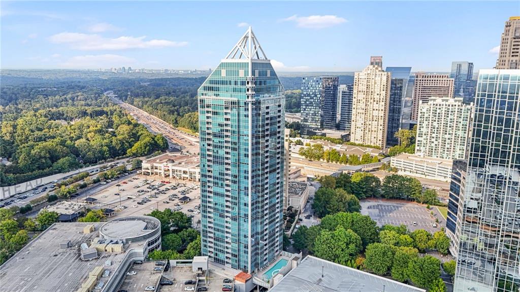 3338 Peachtree Road Northeast, Unit 3302 Atlanta, GA 30326 - Photo 37 of 42 a view of a city