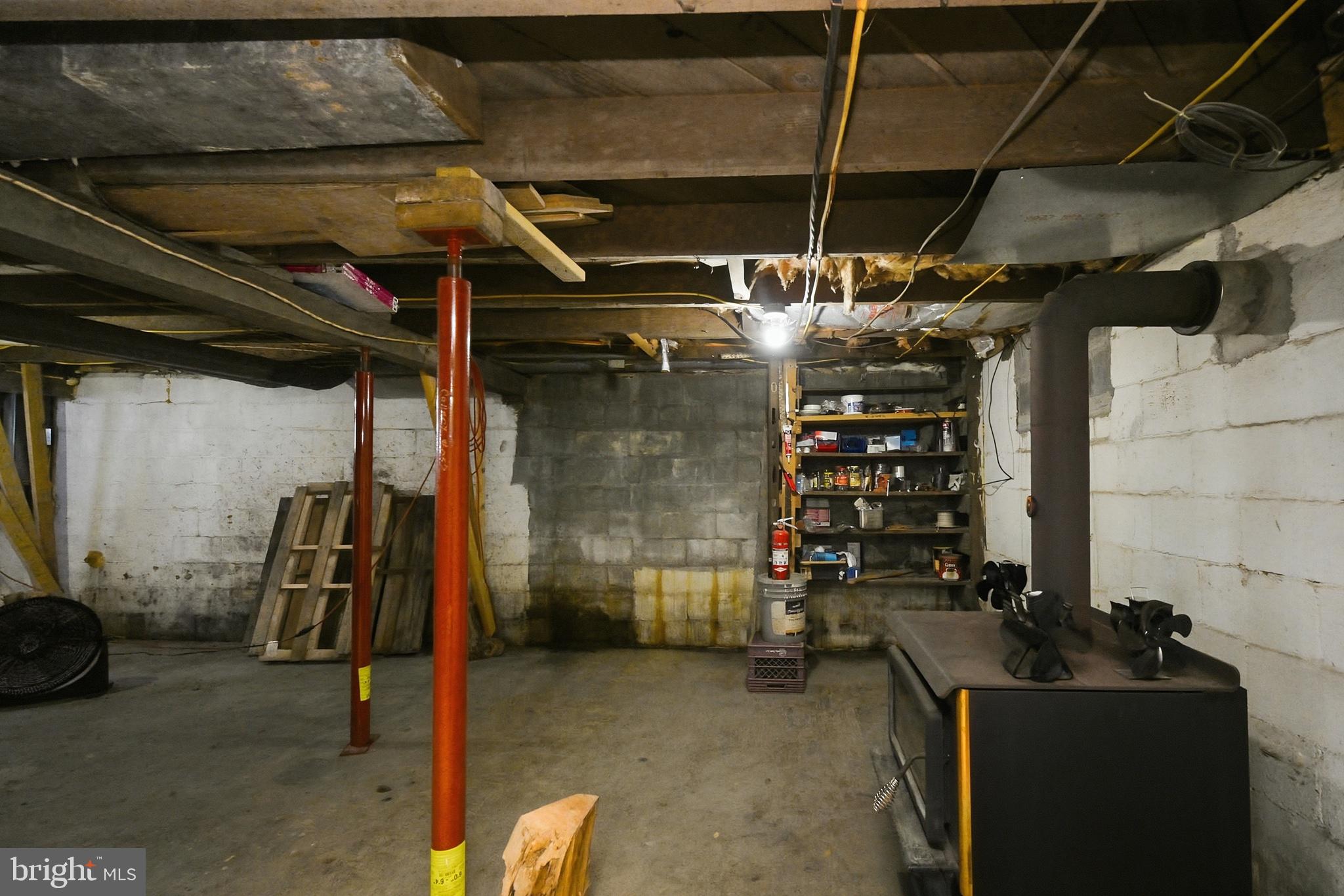 265 Fearer Road Friendsville, MD 21531 - Photo 44 of 75 Spacious basement with potential charm.