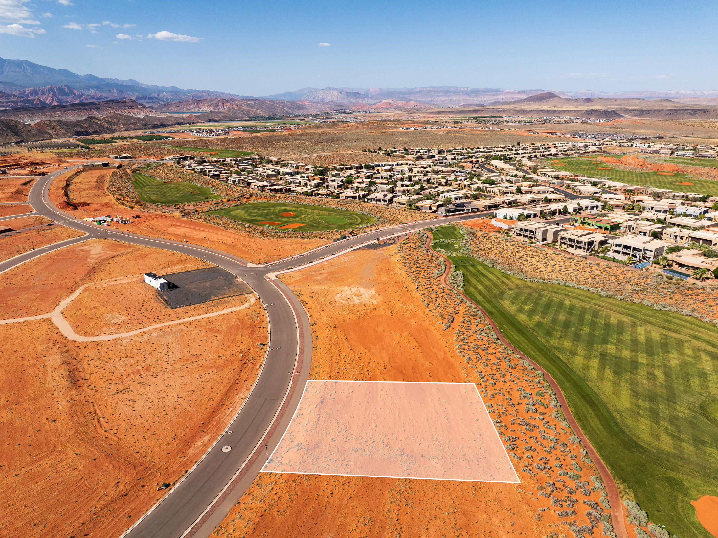 West Scattered Stars Way, Unit 44 Hurricane, UT 84737 - Photo 4 of 13 Incredible .67 Lot on Hole 18 of Sand Hollow Golf Course