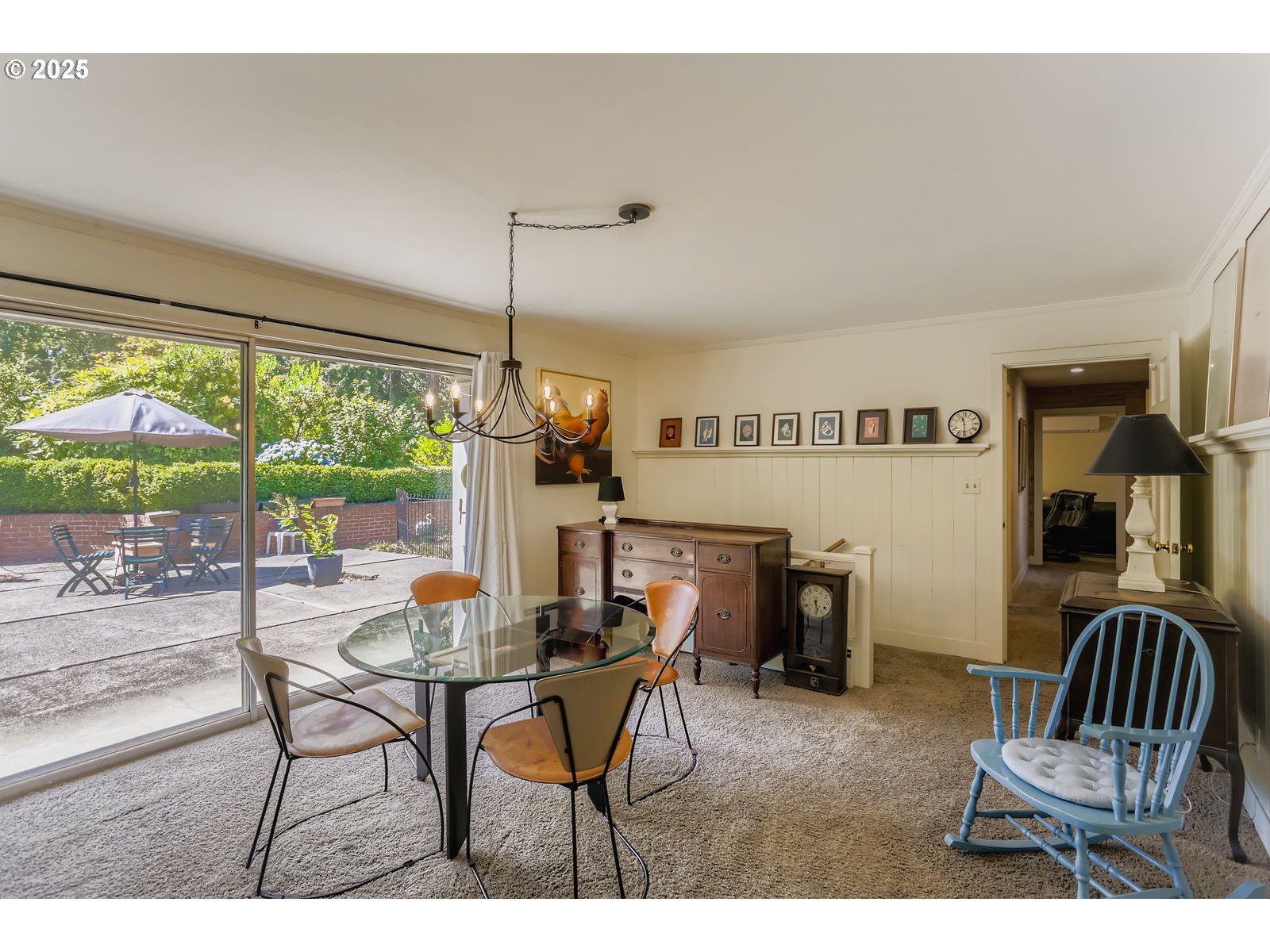 280 Shaff Road Southeast Stayton, OR 97383 - Photo 9 of 28 a view of a dining room with furniture window and outside view