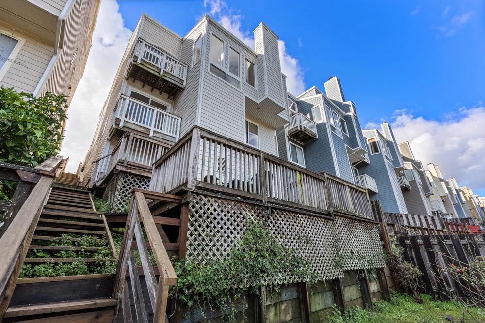 586 Alexis Circle Daly City, CA 94014 - Photo 45 of 61 a view of balcony with wooden floor and fence
