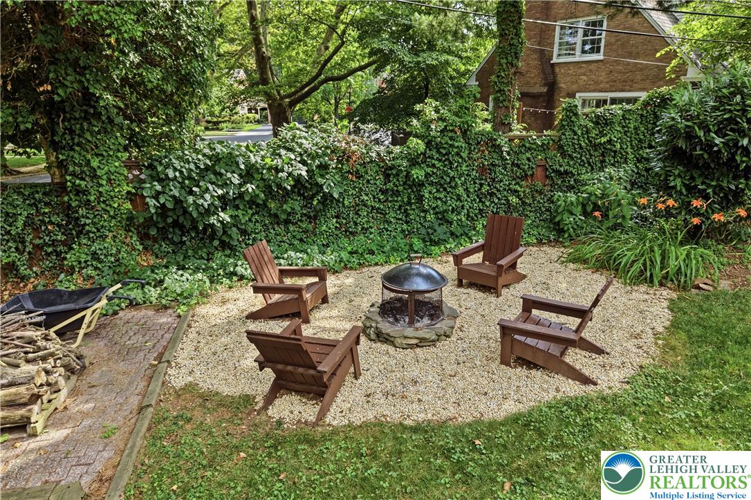 2014 Linden Street Bethlehem, PA 18017 - Photo 59 of 85 An inviting gravel fire pit area provides a private outdoor retreat.
