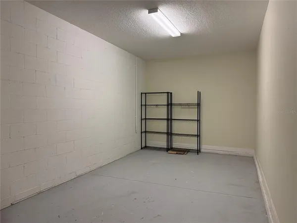 an empty room with a empty space
