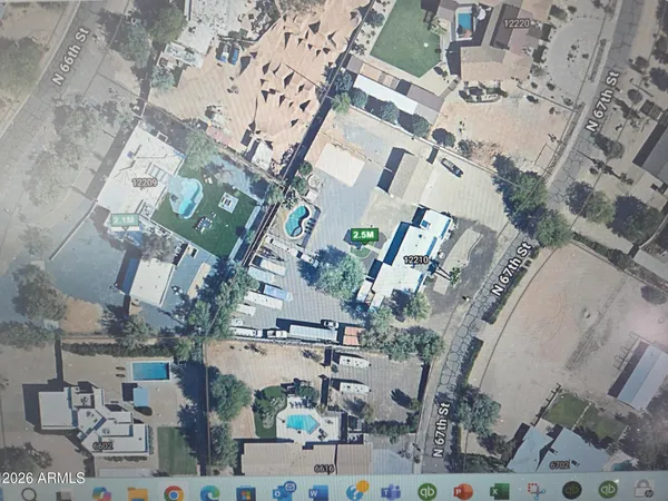 an aerial view of a