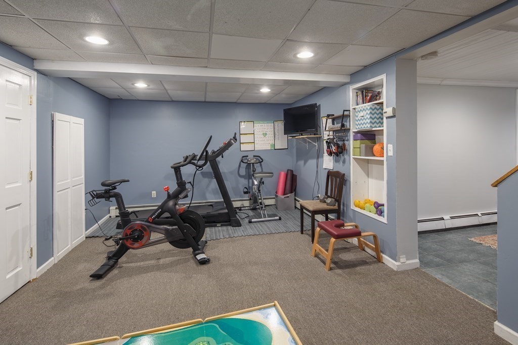 170 Haverhill Road Topsfield, MA 01983 - Photo 24 of 31 a view of a room with gym equipment