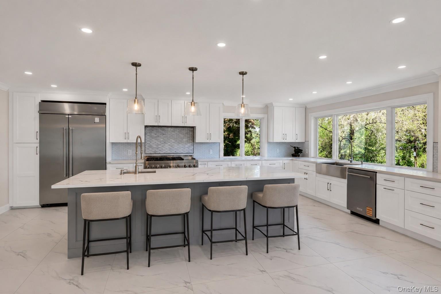 52 Woodland Road Roslyn, NY 11576 - Photo 17 of 50 Staged Kitchen