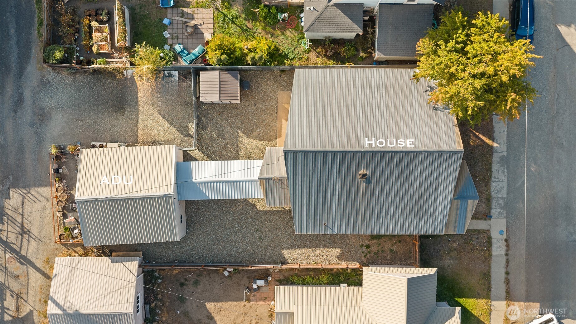 107 West 2nd Street Cle Elum, WA 98922 - Photo 36 of 39 an aerial view of residential houses with outdoor space