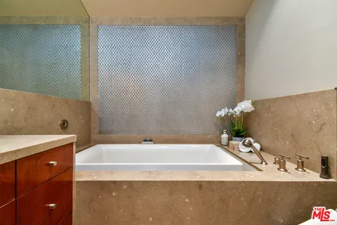 a view of a terrace with a yard