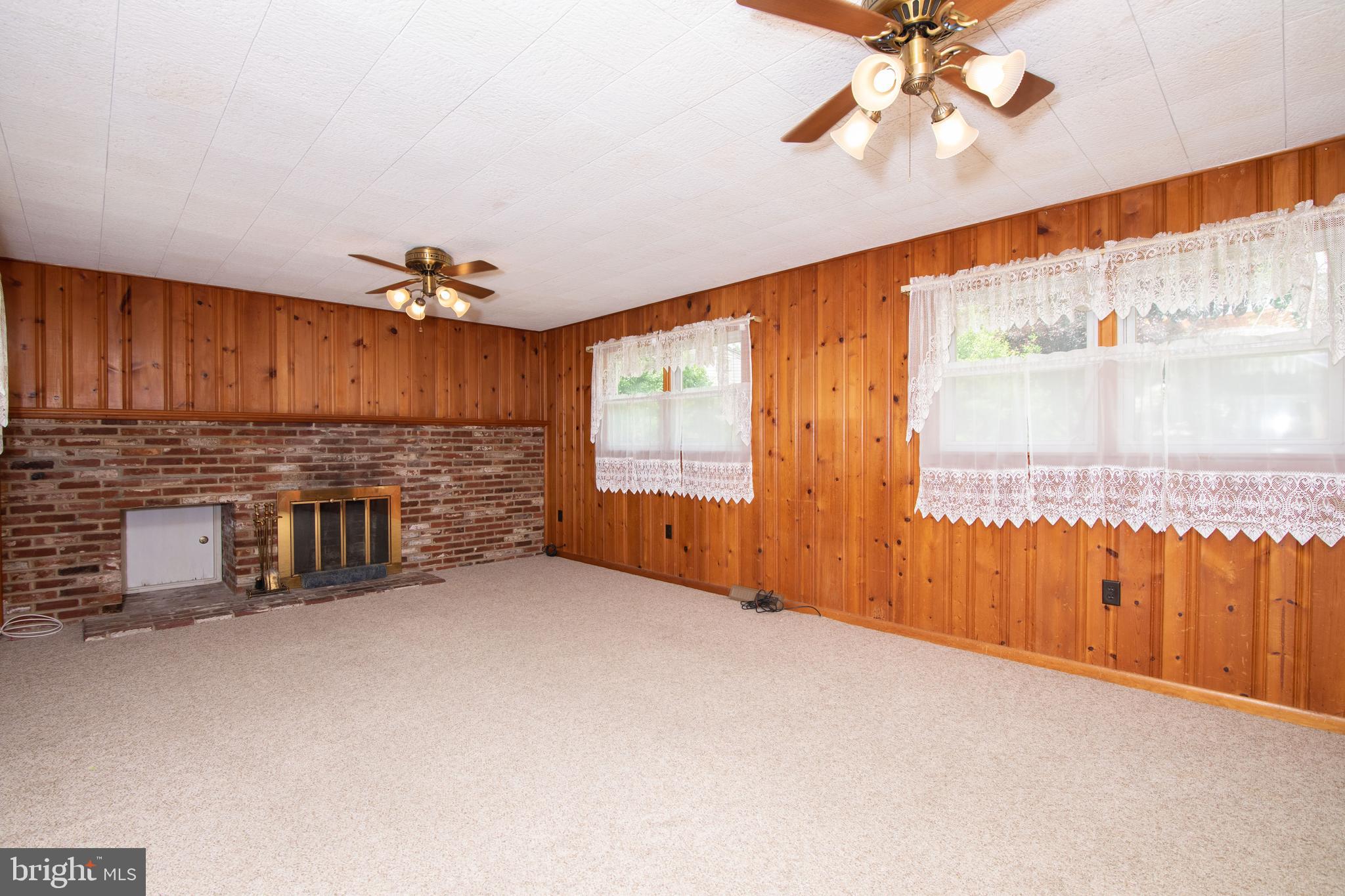 3 Great Oak Road Voorhees, NJ 08043 - Photo 18 of 45 Family Room with Brick Wood Burning Fireplace