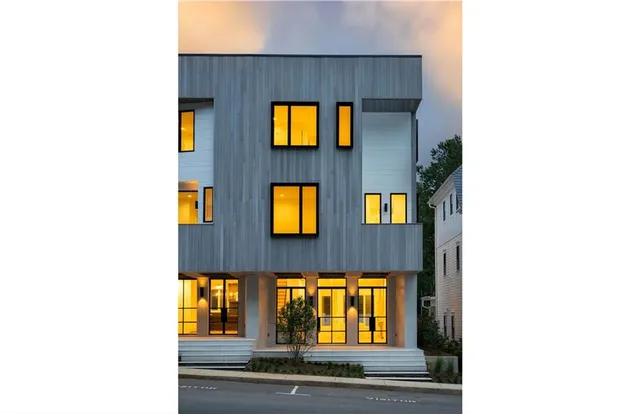 a view of building with a window