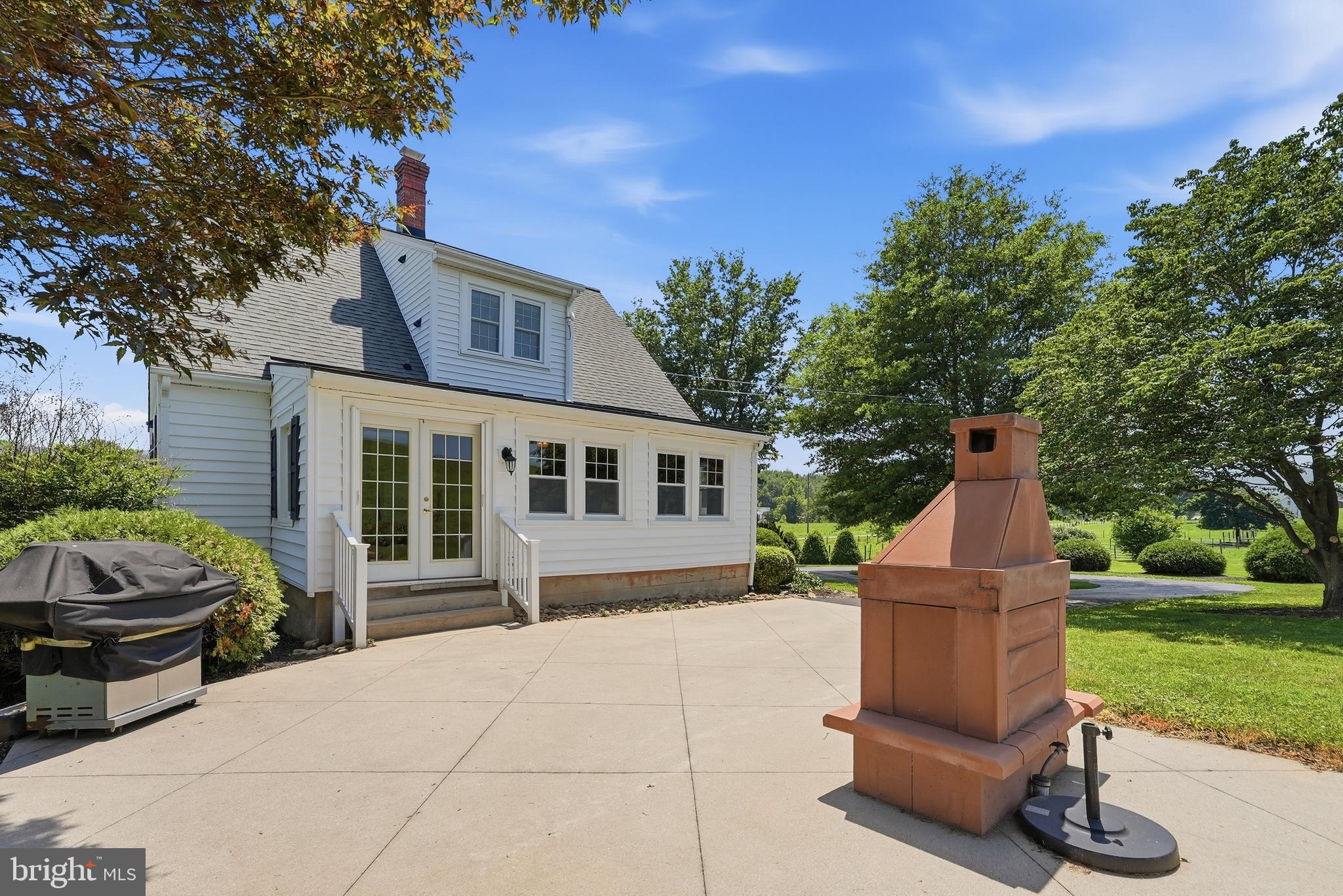 6117 South F T Valley Road Etlan, VA 22719 - Photo 25 of 36 Outdoor fireplace & grill both attached to propane