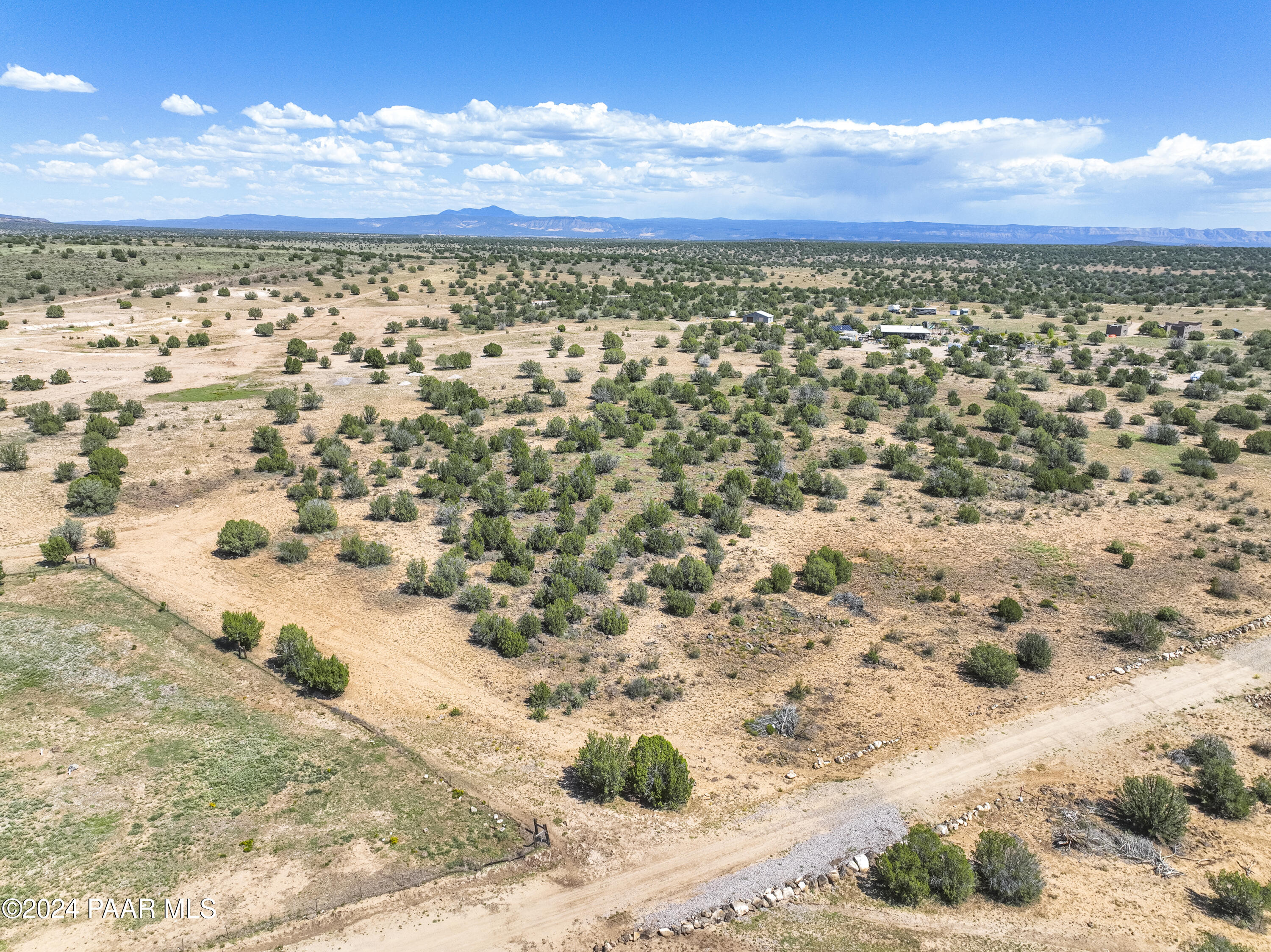 2 Acre Ranch Paulden, AZ 86334 - Photo 5 of 14 Aerial Overview No Lines 2