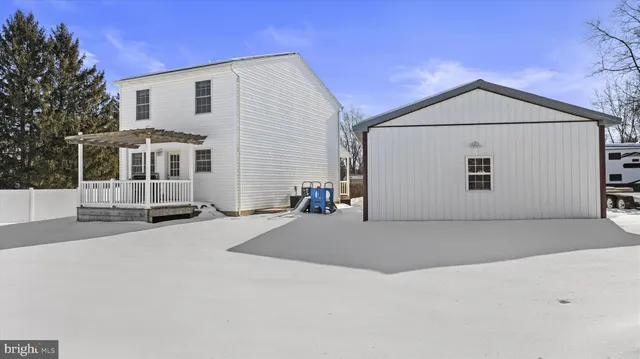 a front view of a house with windows