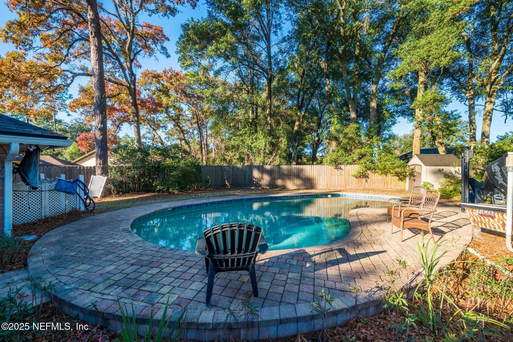 3301 Hermitage Road East Jacksonville, FL 32277 - Photo 44 of 49 a view of a chairs and table in the patio