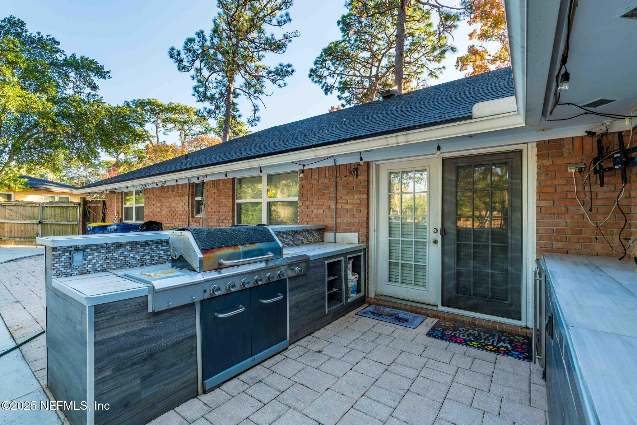 3301 Hermitage Road East Jacksonville, FL 32277 - Photo 46 of 49 a view of an outdoor kitchen