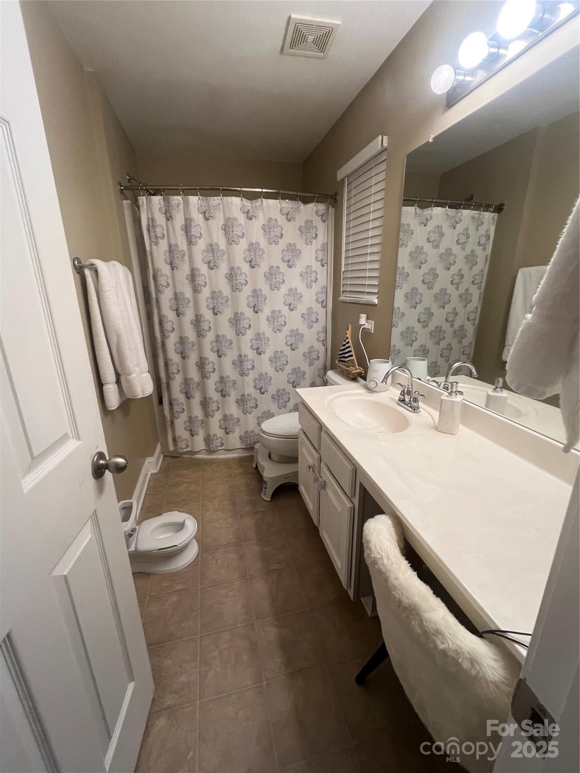 226 Waterlemon Way Monroe, NC 28110 - Photo 11 of 20 a bathroom with a sink a toilet and mirror