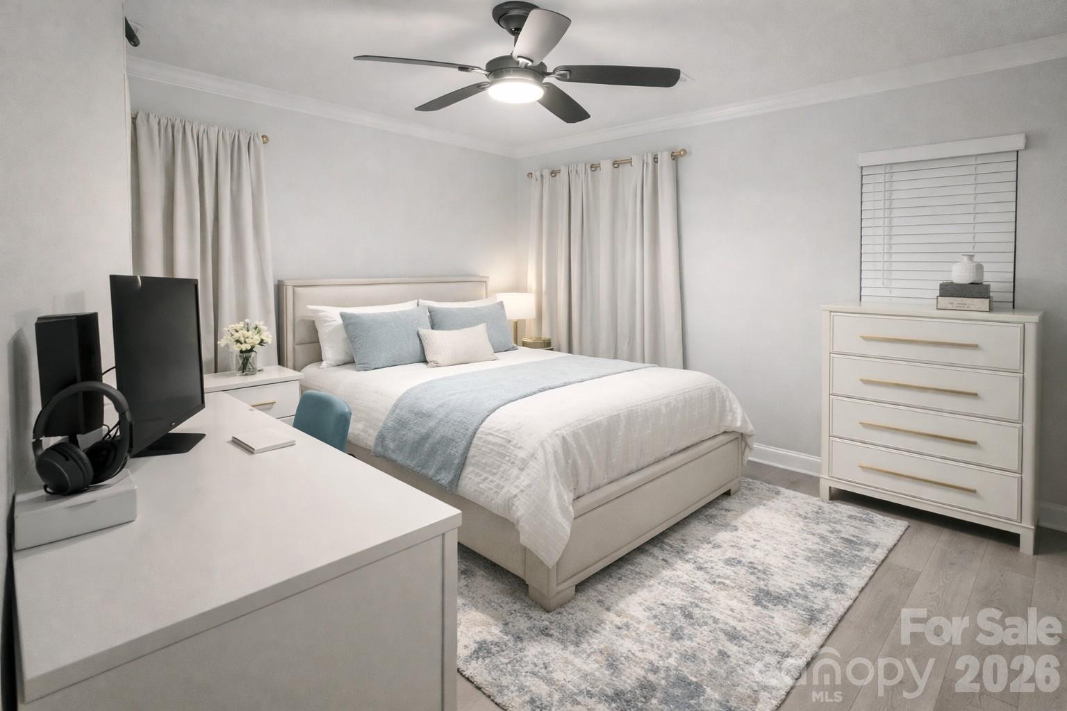 226 Waterlemon Way Monroe, NC 28110 - Photo 10 of 29 a bedroom with a bed and furniture