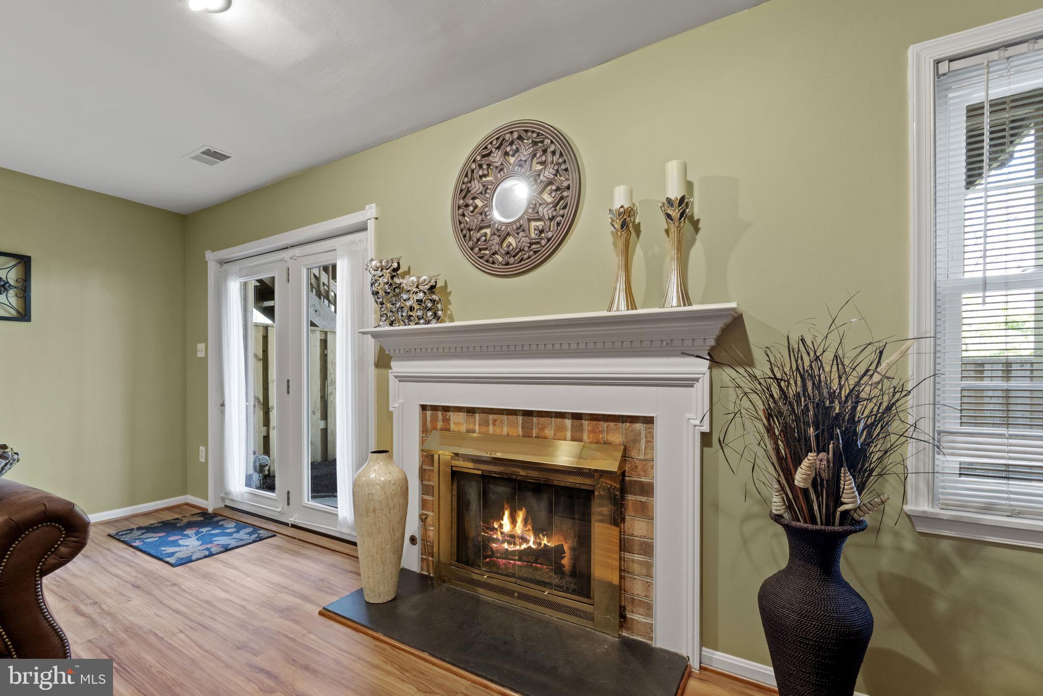 7704 Jewelweed Court Springfield, VA 22152 - Photo 28 of 34 Cozy Fireplace in Basement