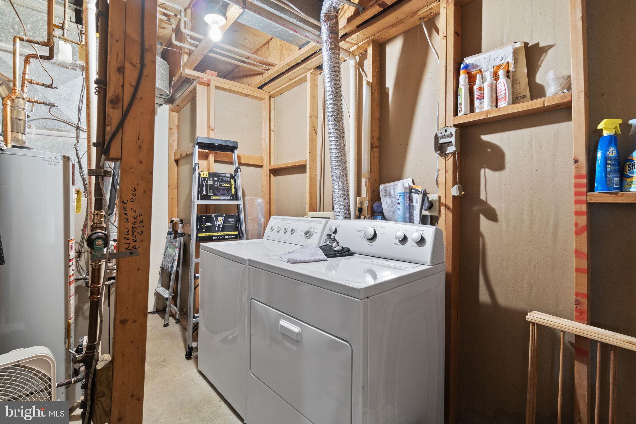 7704 Jewelweed Court Springfield, VA 22152 - Photo 31 of 34 Full Size Washer & Dryer in Basement
