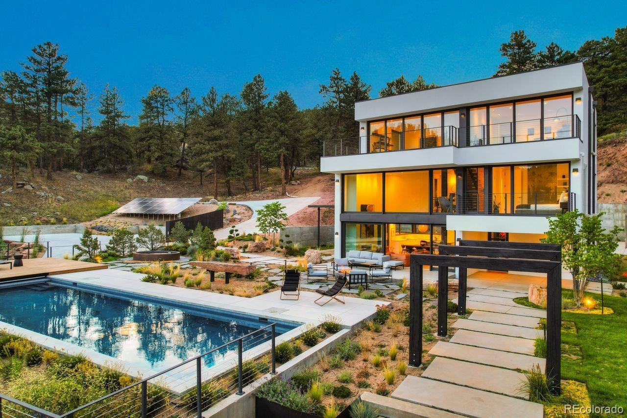228 Lion Point Boulder, CO 80302 - Photo 49 of 50 a balcony with outdoor seating and city view