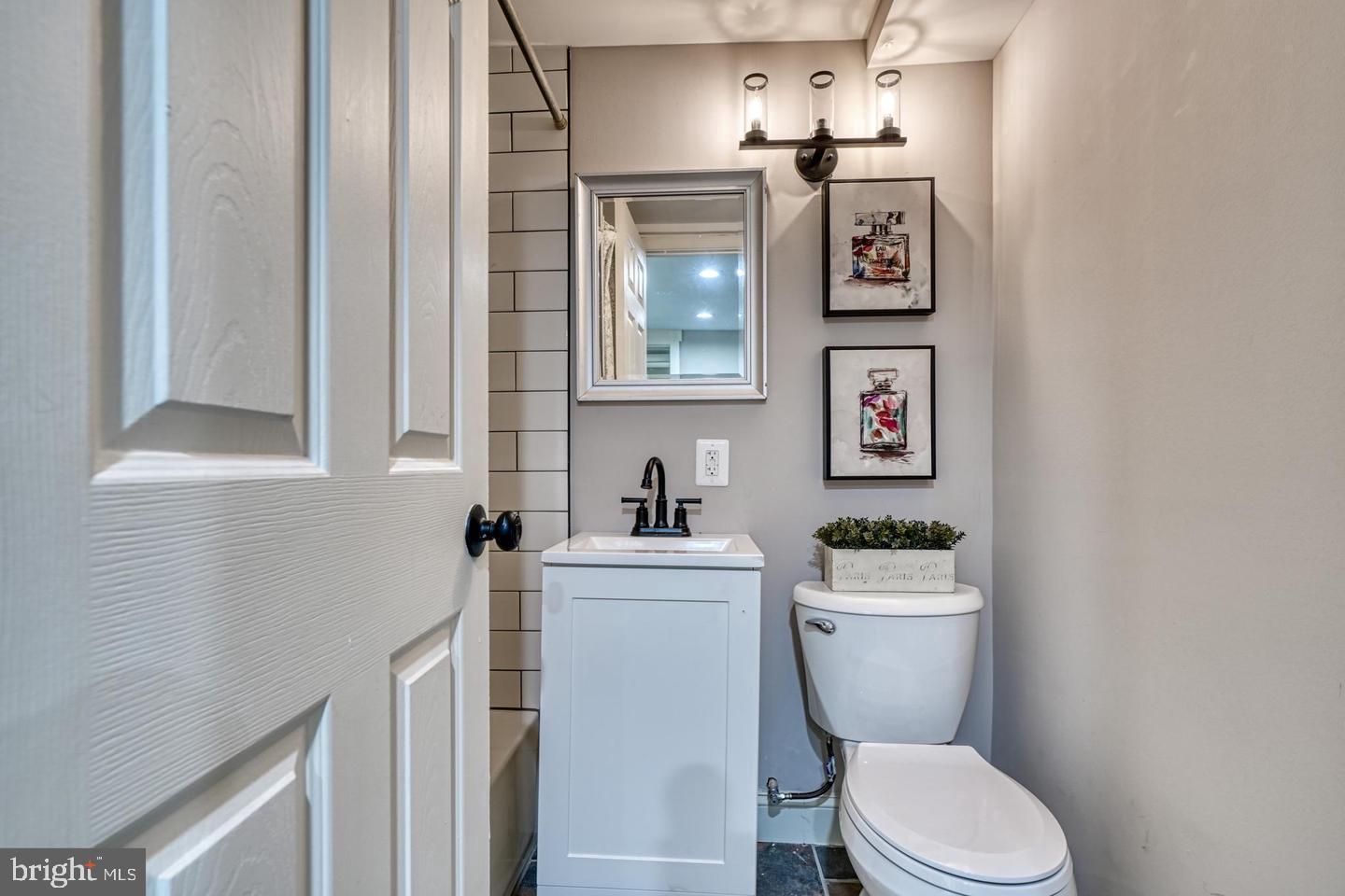 19701 Old York Road White Hall, MD 21161 - Photo 6 of 6 a white toilet sitting next to a bathroom sink