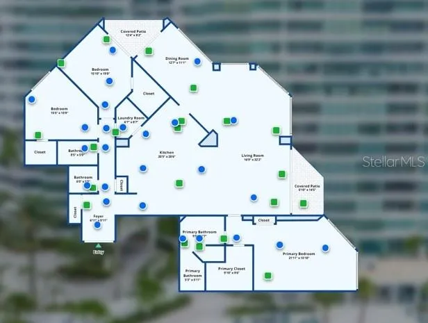 a view of a city and an ocean