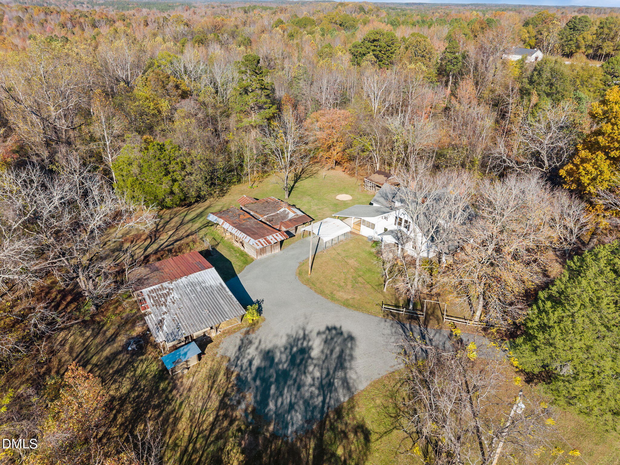 595 George Sherman Road Rougemont, NC 27572 - Photo 60 of 63 25-web-or-mls-DJI_20251031153353_0349_D