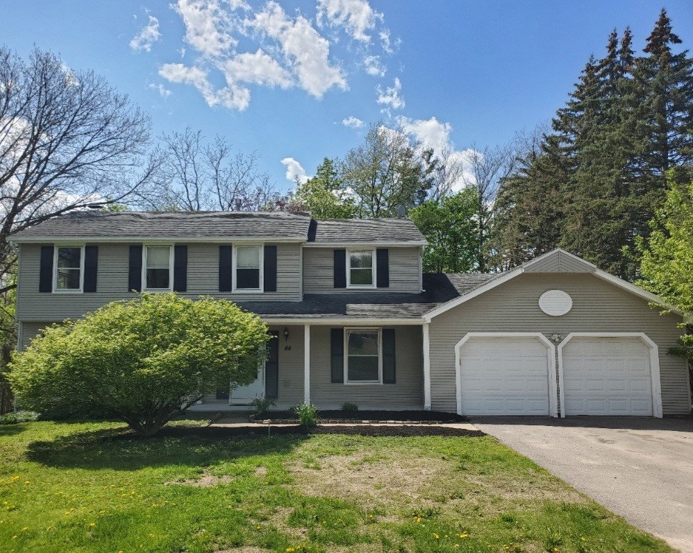 44 Latchmere Drive Victor, NY 14564 - Photo 2 of 50 WITH A FRESHLY MULCHED FRONT FLOWER BED AND FRONT