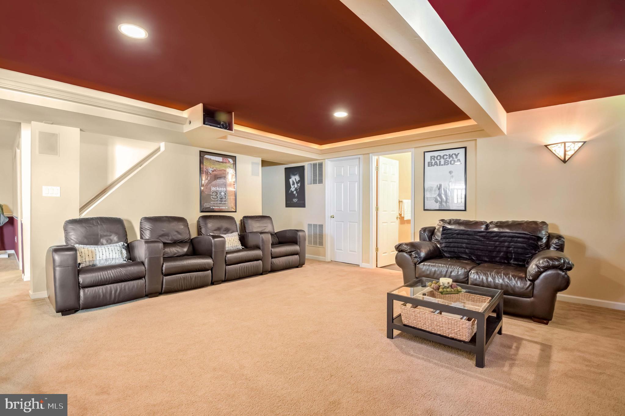 14004 Richter Farm Road Boyds, MD 20841 - Photo 34 of 50 Theater seat capacity; recessed lighting