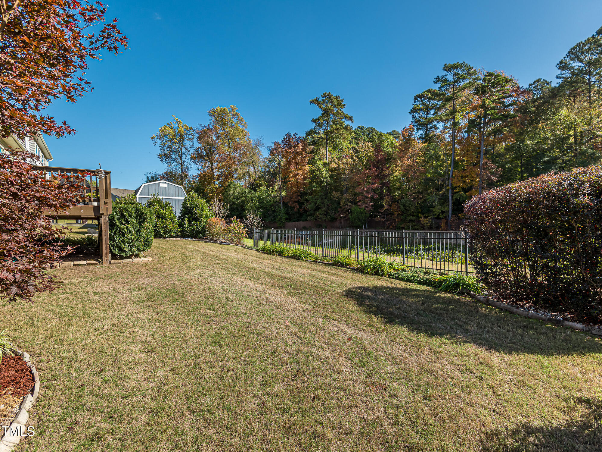 7512 Channery Way Raleigh, NC 27616 - Photo 39 of 45 a view of a backyard
