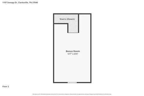 $274,900 | 1197 Snoopy Drive, Clarksville, TN 37040