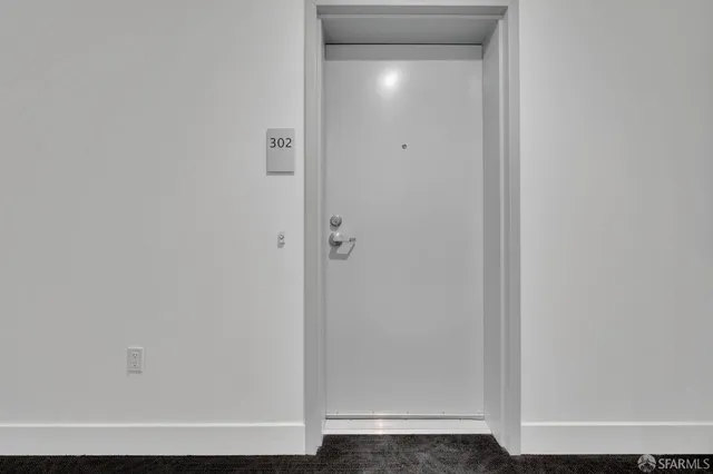 a view of a small space