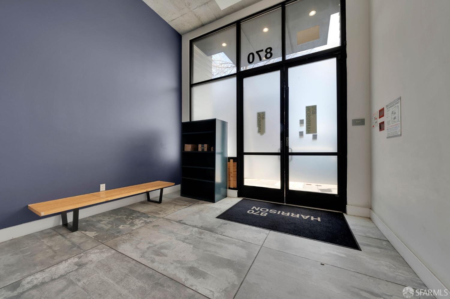 870 Harrison Street, Unit 302 San Francisco, CA 94107 - Photo 33 of 41 a view of front door