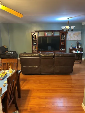 a kitchen with a stove and a microwave
