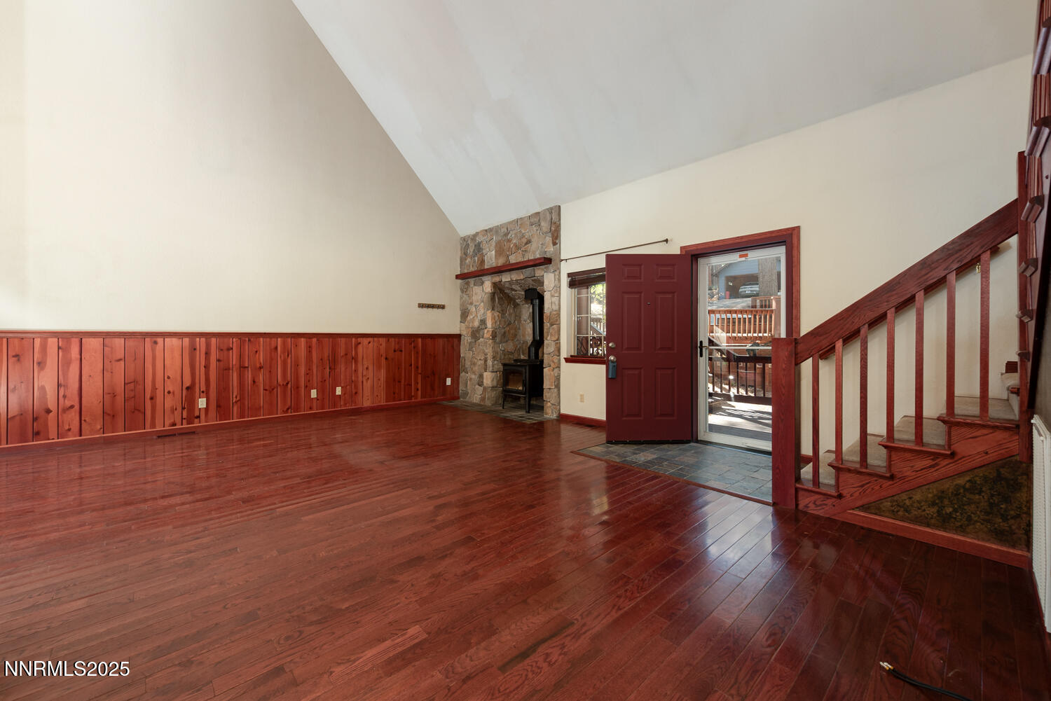 100 Timber Lane Markleeville, CA 96120 - Photo 17 of 29 a view of a room with wooden floor