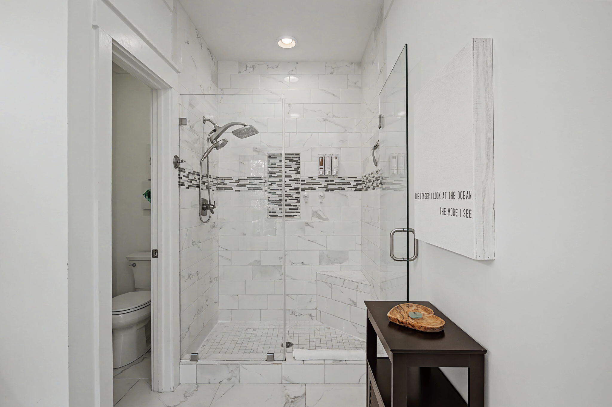 111 Hammock Lane Santa Rosa Beach, FL 32459 - Photo 44 of 56 Beautifully Tiled Walk-In Shower