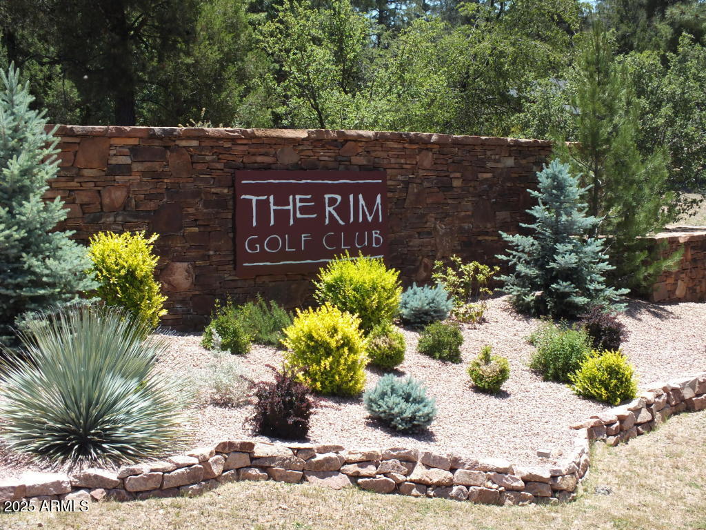 2506 South Rim Club Drive, Unit 115 Payson, AZ 85541 - Photo 9 of 10 Rim Club Entry Monument