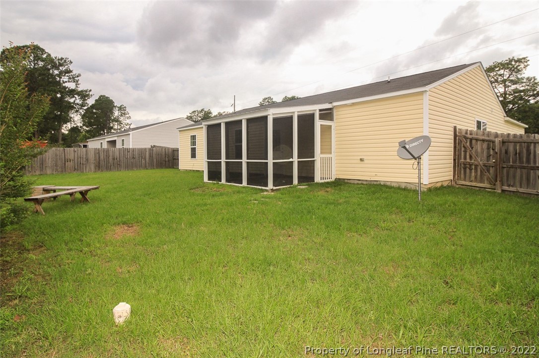 6377 Overhills Road Spring Lake, NC 28390 - Photo 26 of 29 a view of a backyard