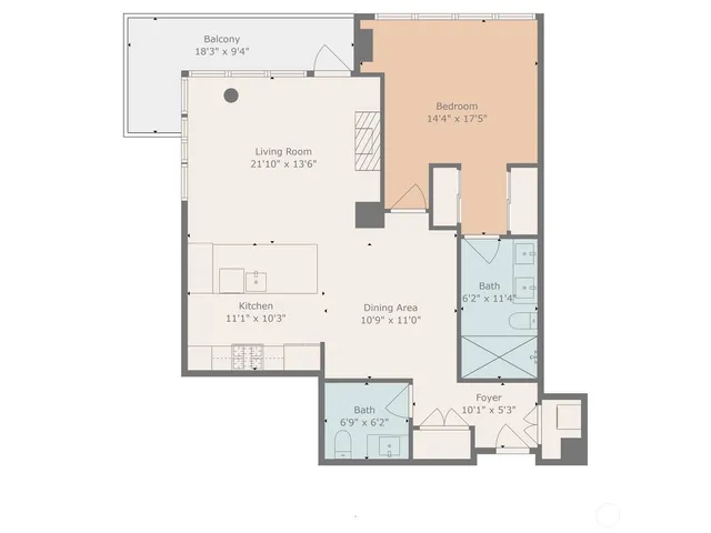 $875,000 | 10000 Main Street, Unit 504, Bellevue, WA 98004