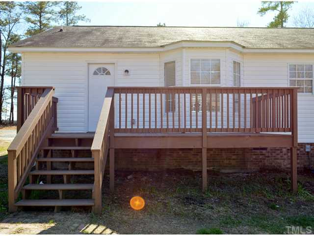 5660 Zacks Mill Road Angier, NC 27501 - Photo 22 of 24 The deck is 19 ft X 8 ft, lots of room where you can be cooking out and relaxing soon. So schedule today, before this jewel is gone! Patio/Deck