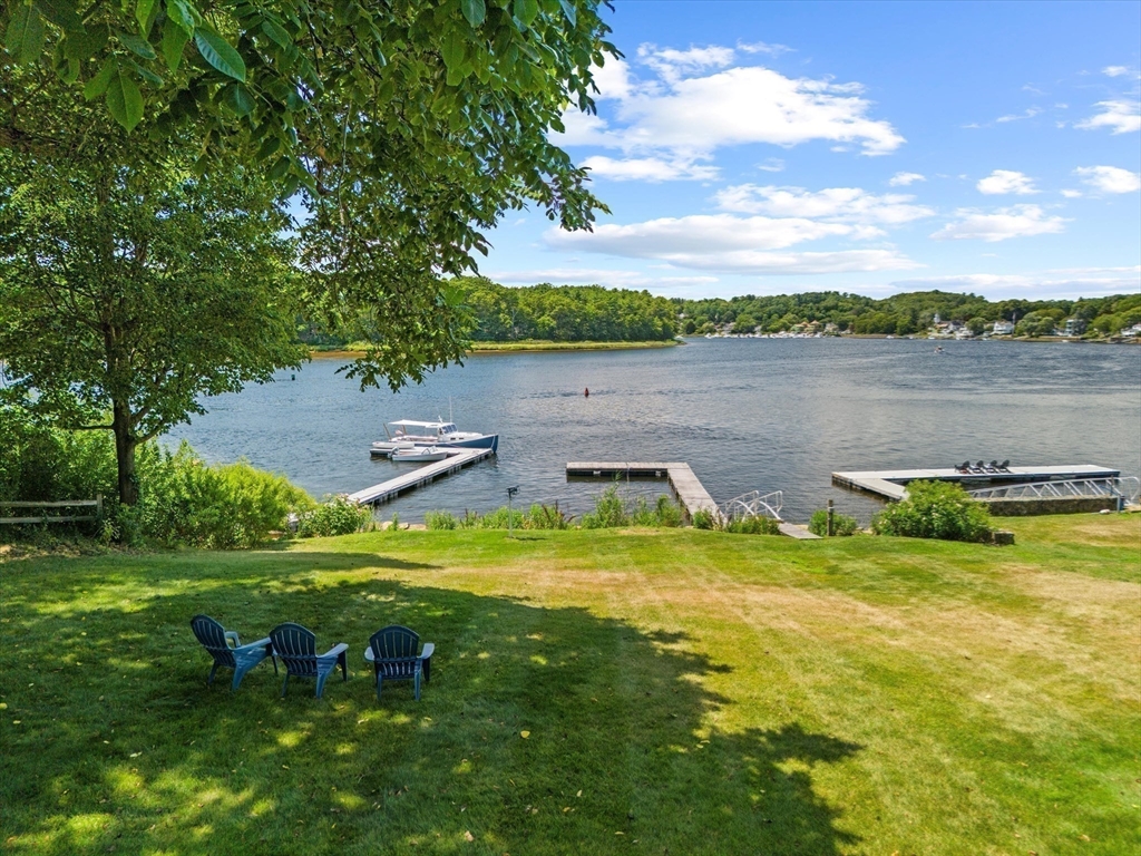 473 Main Street Amesbury, MA 01913 - Photo 8 of 42 a view of a lake with a big yard