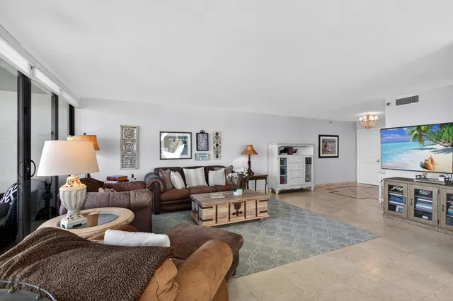 a view of balcony with city view