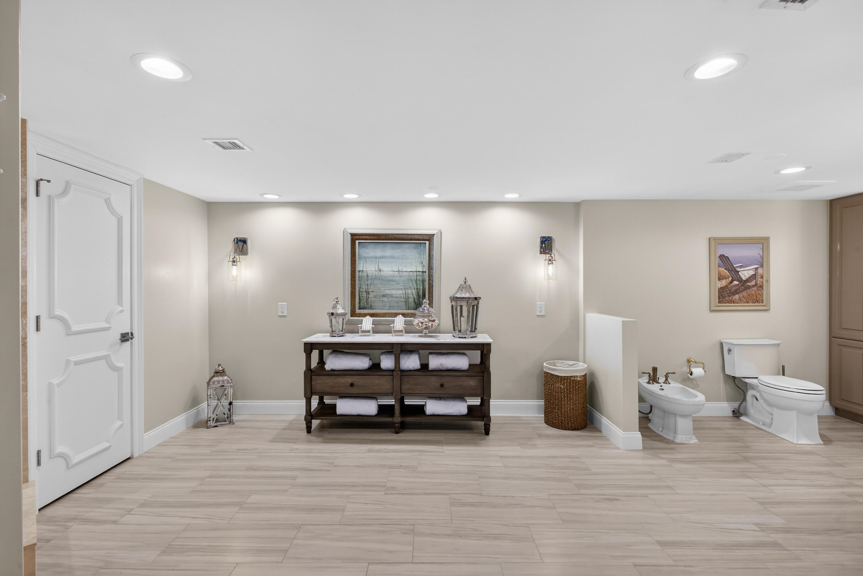 4050 North Ocean Drive, Unit 301 Riviera Beach, FL 33404 - Photo 58 of 62 a view of a livingroom with furniture and wooden floor