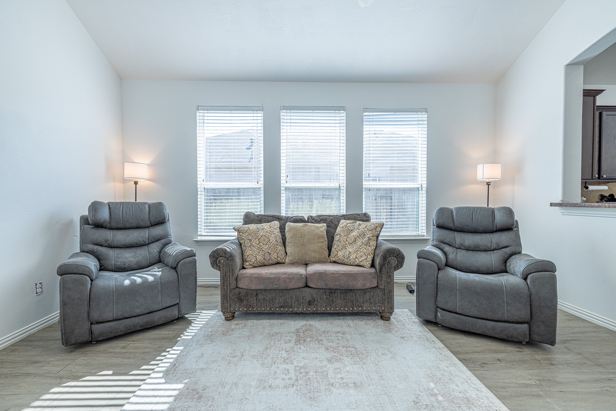 3818 Hunters Trail Baytown, TX 77521 - Photo 6 of 32 a living room with furniture and a large window