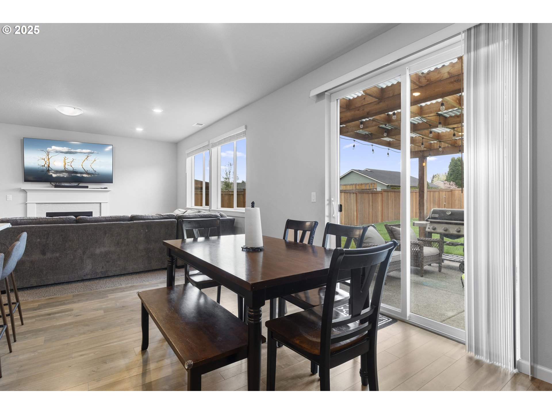 3072 Southeast 25th Street Gresham, OR 97080 - Photo 20 of 48 a view of a dining room with furniture window and wooden floor