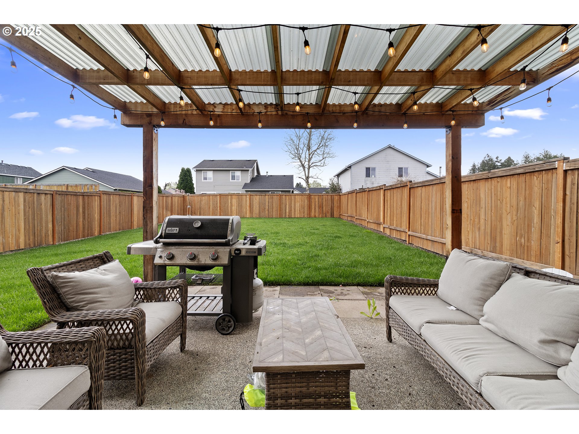 3072 Southeast 25th Street Gresham, OR 97080 - Photo 45 of 48 a backyard of a house with outdoor seating