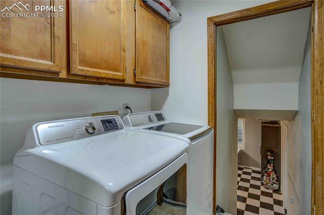 1330 Ride Lane Colorado Springs, CO 80916 - Photo 37 of 48 Laundry Room (Looking Towards Basement Stairs)