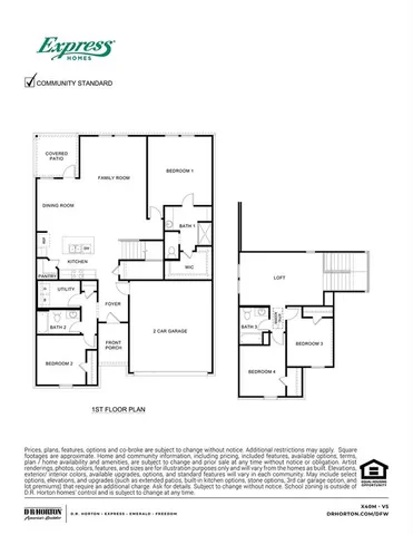 $319,490 | 813 Tuxford Drive, Ennis, TX 75119